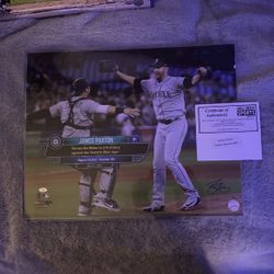 James Paxton Seattle Mariners 16x20 No Hitter Game Autograph 