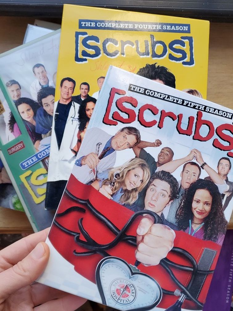 SCRUBS TV Show Seasons 1-5 Full DVD Sets!