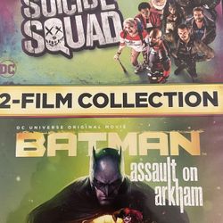 DC’s SUICIDE SQUAD/BATMAN Assault On Arkham Double Feature (DVD)