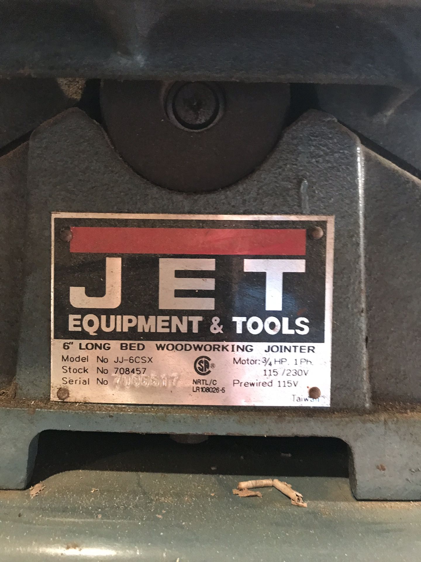 Jet 6 inch jointer for Sale in Oak Lawn, IL OfferUp