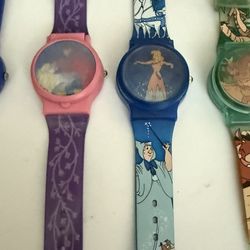 Vintage Disney Watches* Lion King *Cinderella *Beauty And The Beast 