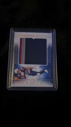 Treveon Henderson Origins RC Patch Card /299