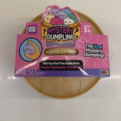 RMS Purple Holographic Dumpling Viral Squishy