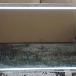 ExBrite LED Light Mirror - 5 available, each sold separately. 72" W x 36" H, Anti Fog, Tri- Color