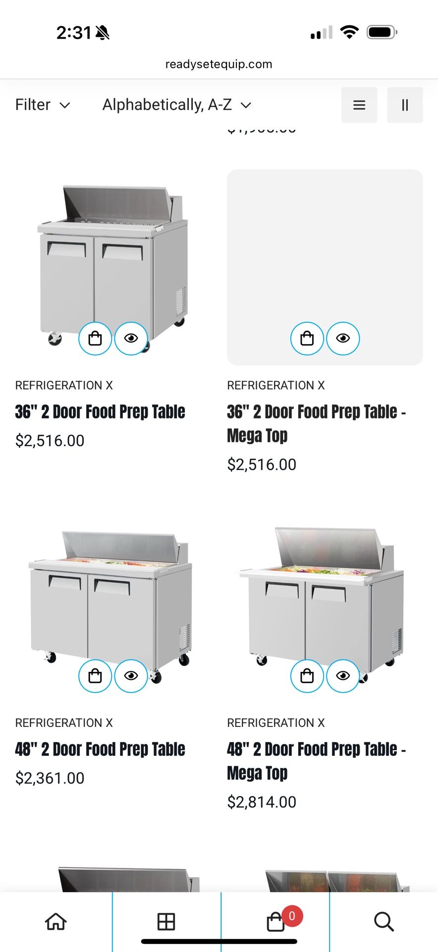 Restaurant Equipment Refrigeration.