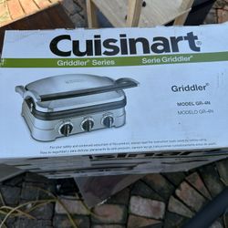 Cuisinart 5-in-1 Griddler & Panini Press - OPEN BOX
