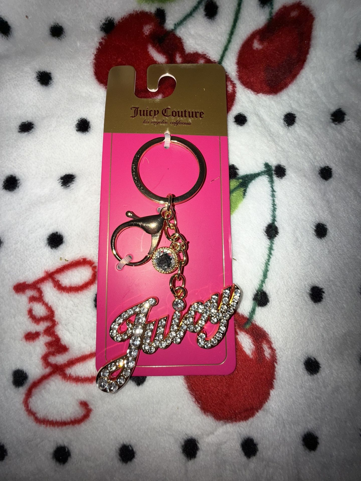 Juicy Couture “Juicy” Key charm