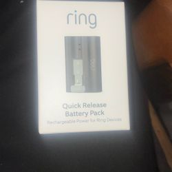 Ring Quick Release Battery Pack