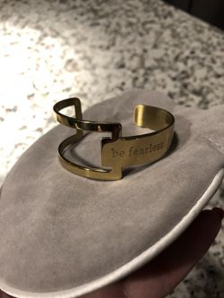 Brand new gold cuff bracelet