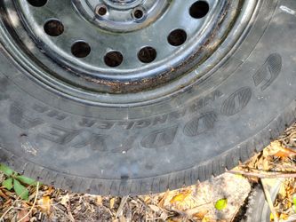 265/70 R17 Tire With Rim