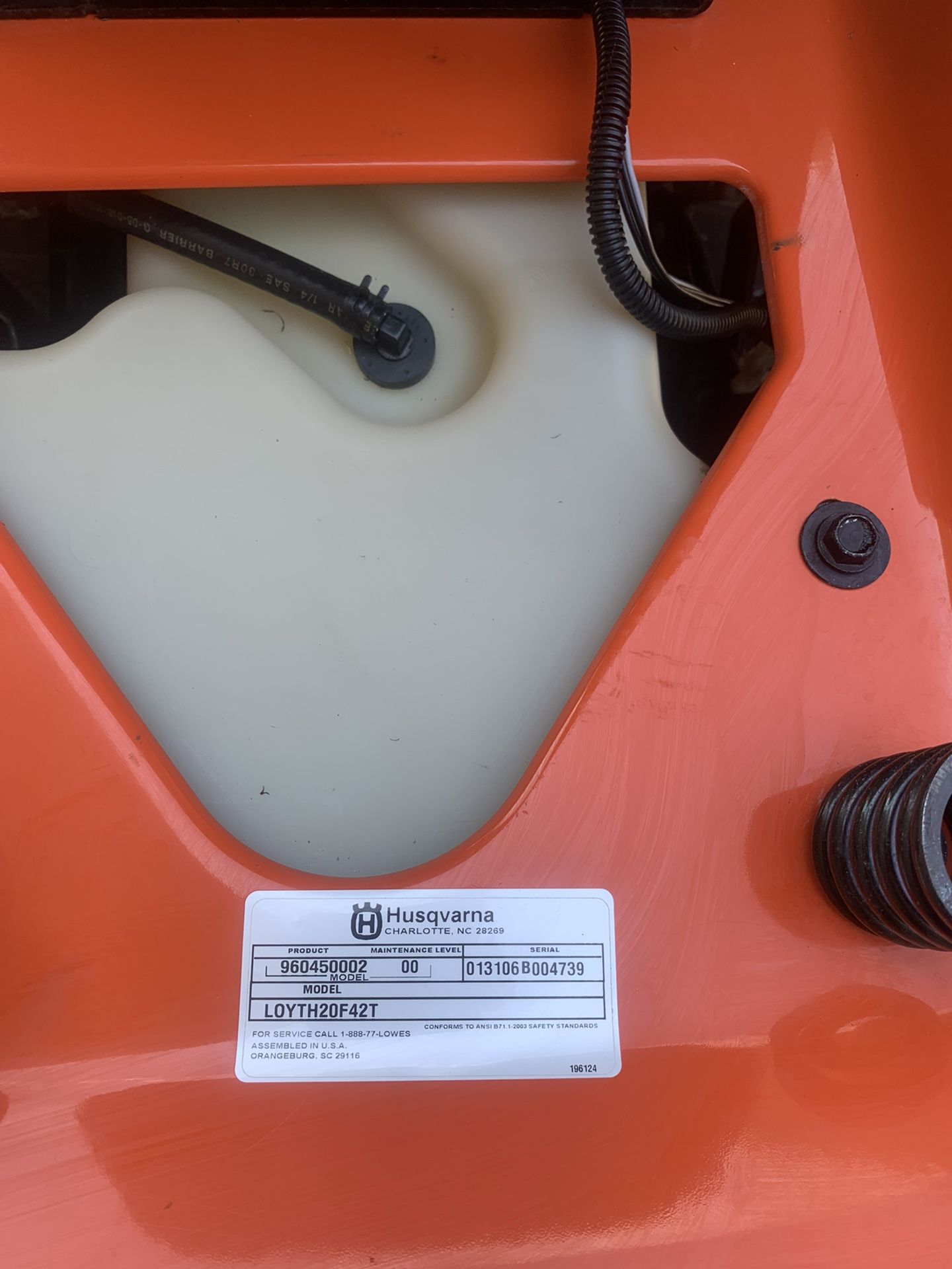 Husqvarna YTH20F42T Riding Lawnmower for Sale in Palos Hills, Illinois