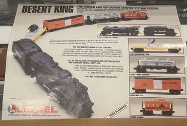 Lionel 6-11758 Desert  King Denver & Rio Grande Service Station Special NEW