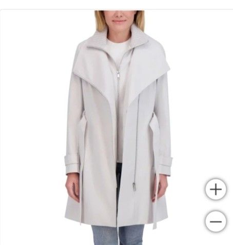 Halston Women's Belted Trench Coat