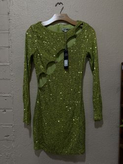 Sparkling Green Dress