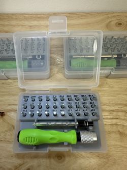 🔧 Multi-Bit Precision Screwdriver Set – 30 Pieces – Compact & Versatile! 🔧