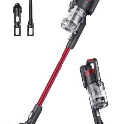Eureka Rechargeable Handheld Portable with Powerful Motor Efficient Suction Cordless Stick Vacuum Cleaner Convenient for Hard Floors, NEC186, Rose Red