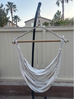 Hammock Chair and Metal Stand