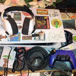 5 Terabyte Playstation 5 (PS5) Bundle With Games And Controllers 