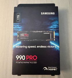 Samsung 990 PRO 1TB PCIe 4.0 NVMe M.2 SSD