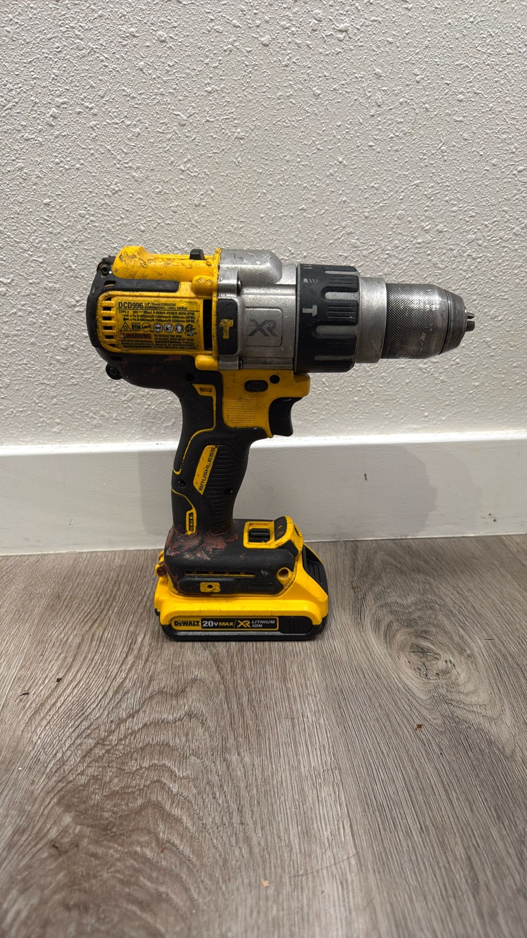 Dewalt Brushless Cordless Hammer Drill