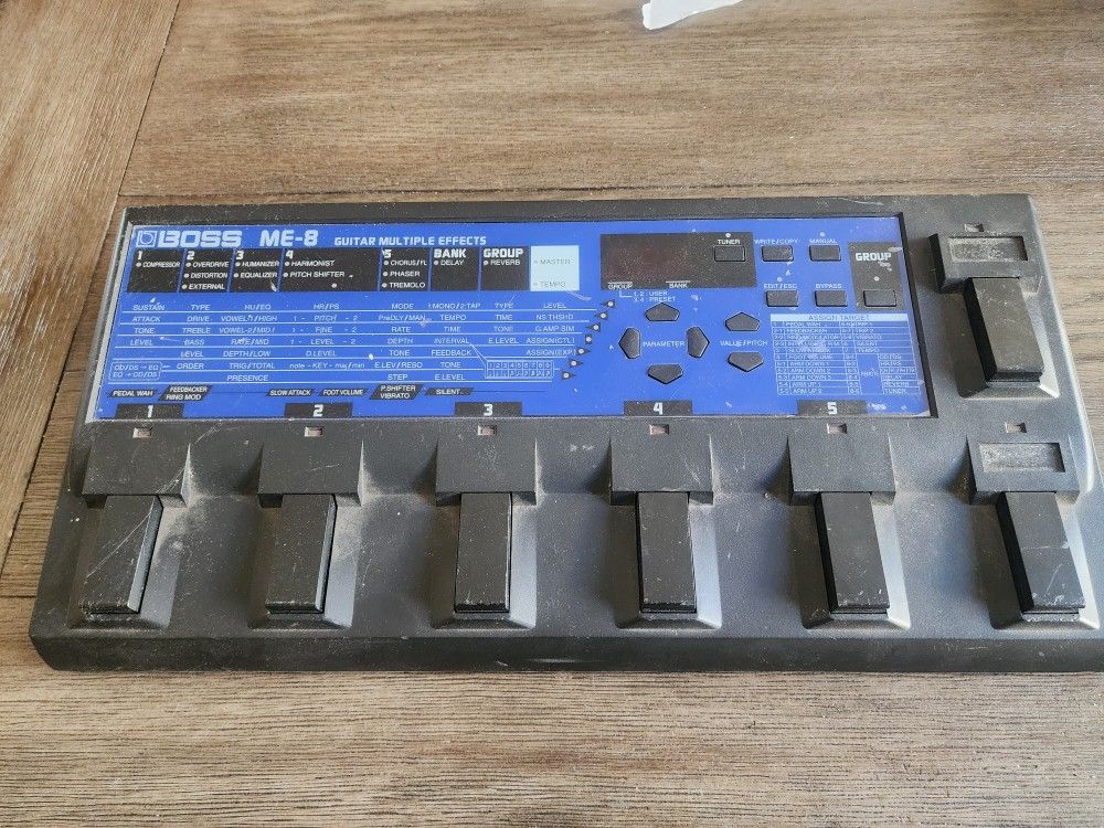 Boss ME-8 Guitar Effects Pedal