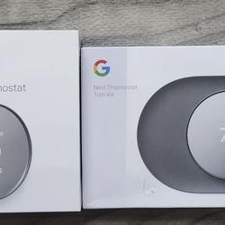 Google nest thermostat charcoal