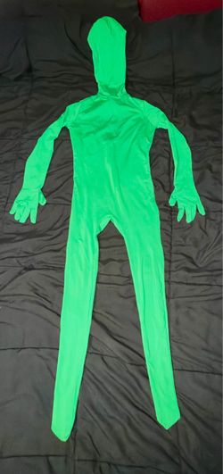 Kids Green Morphsuit medium (8)