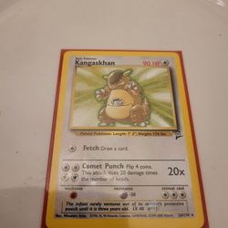 Kangaskhan 2nd Edition Pokemon