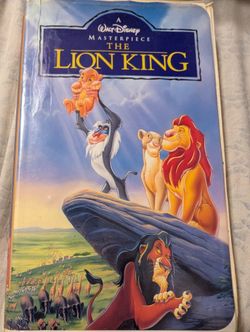 The Lion King Vhs