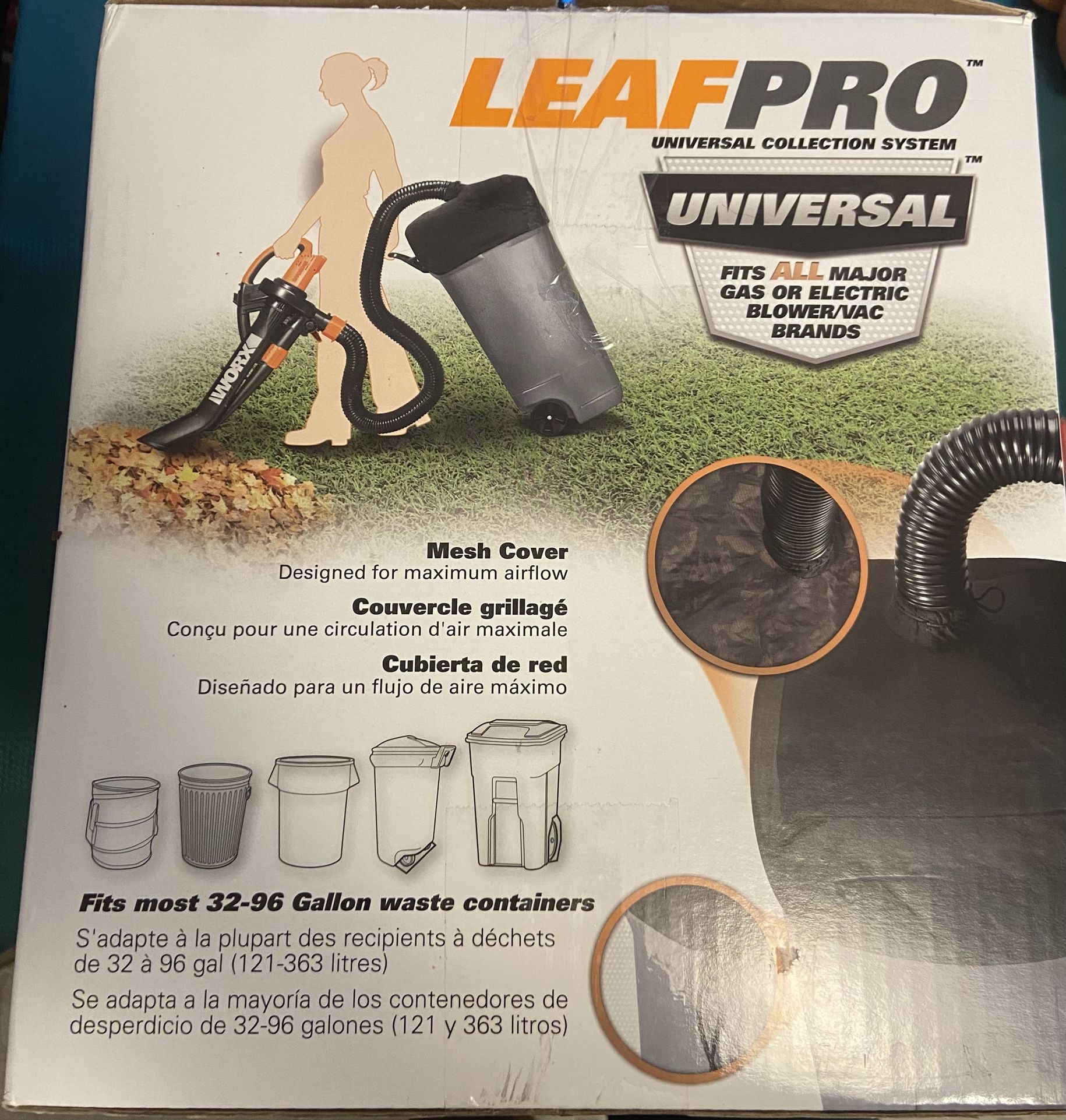 Worx Universal Leaf Collection System