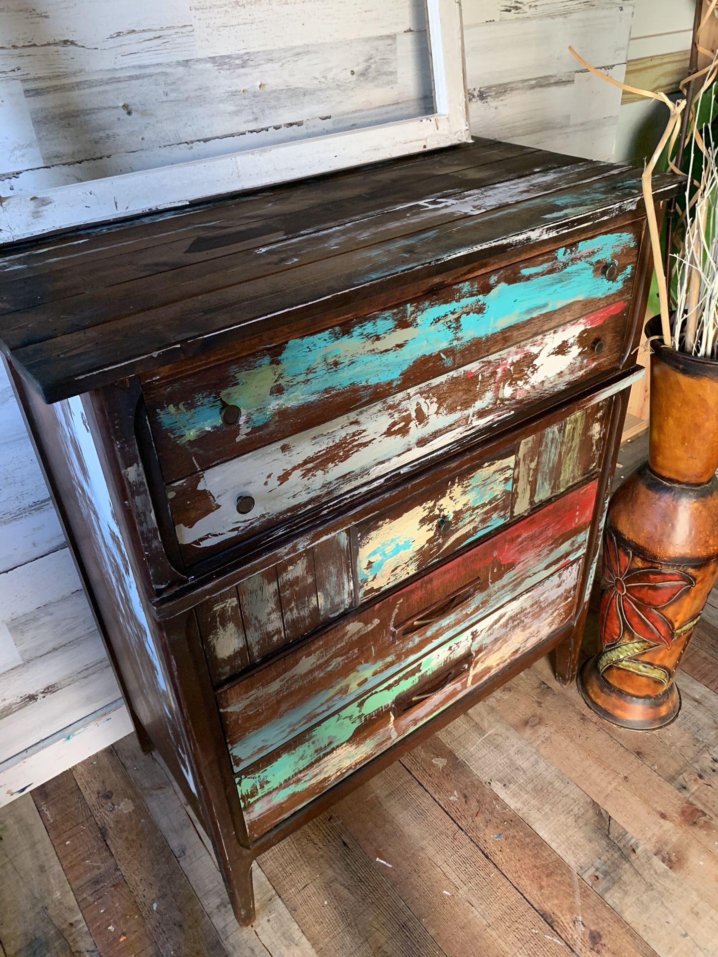 Rustic dresser