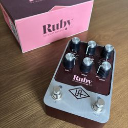 Universal Audio Ruby ‘63 Top Boost Amplifier Pedal