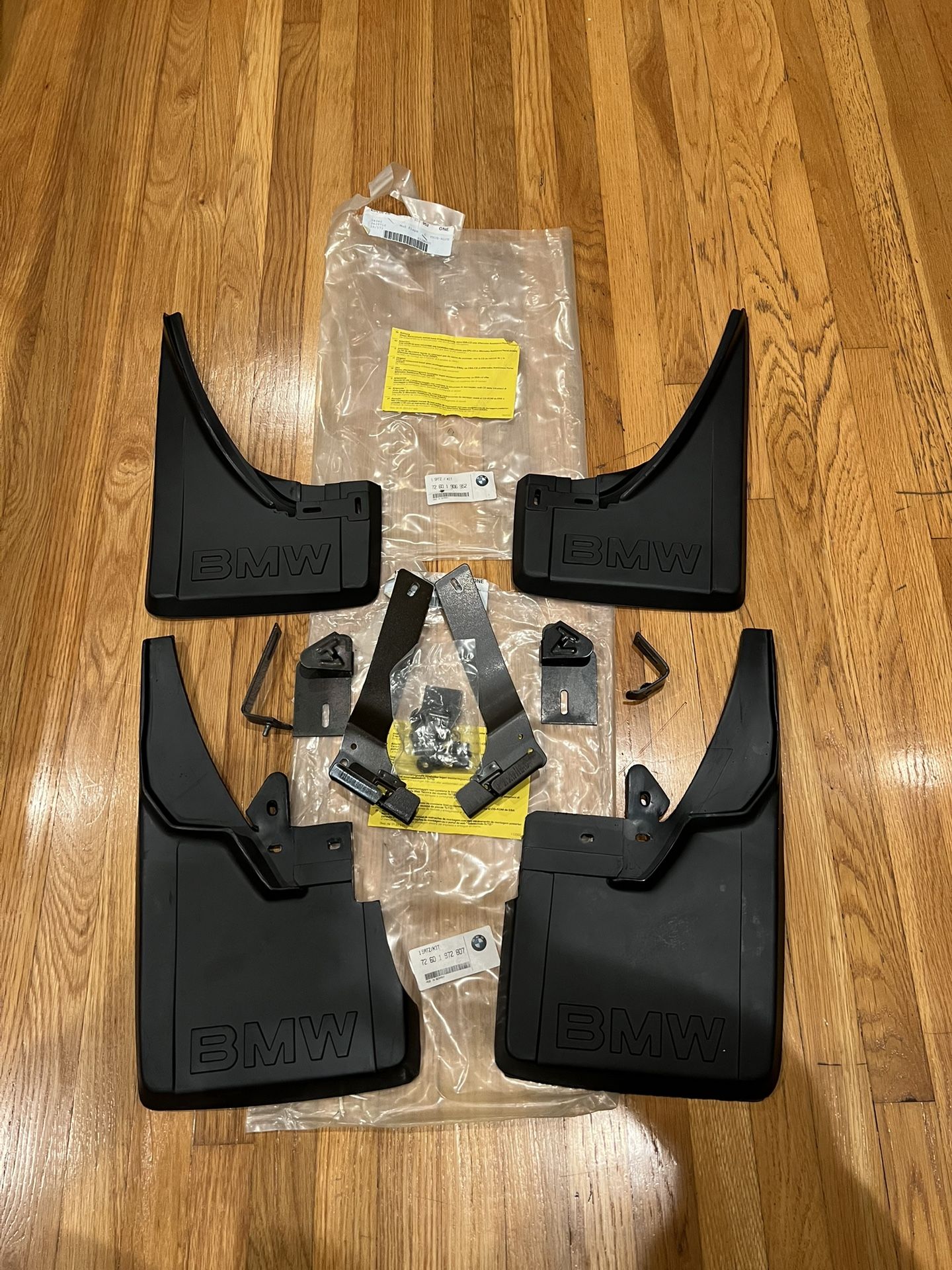 BMW E30 Mud Flaps NOS Late Model