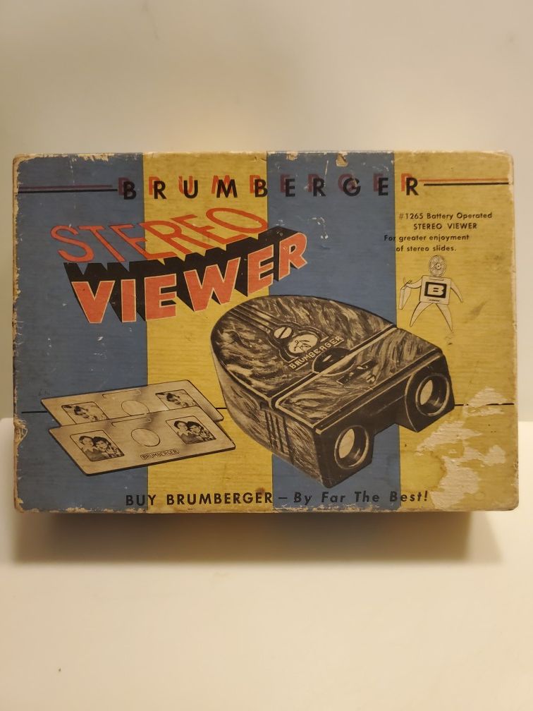 Vintage Brumberger View Master Toys In Original Box