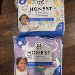 Honest Training Diapers/ Pull-ups/Pampers Hello Kitty Sz2t/3t