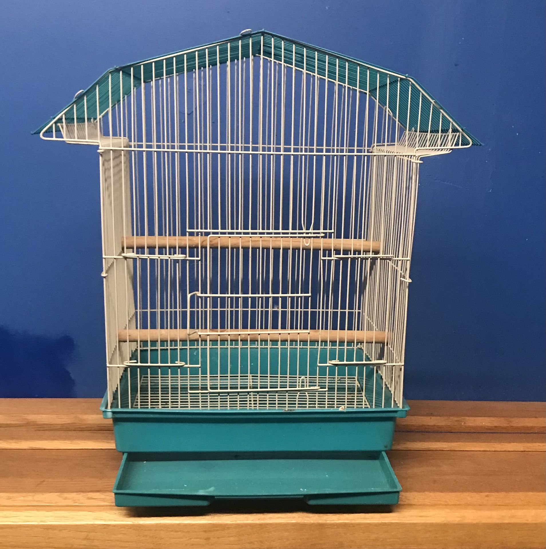 Bird Cage With Accessories $30