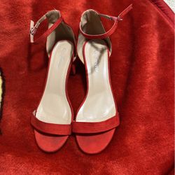 Red Heels Size 6 1/2