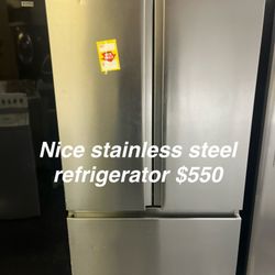 Nice Stainless Steel Refrigerator 