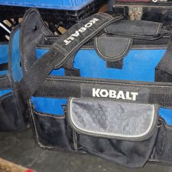 Two Kobalt Tool Totes