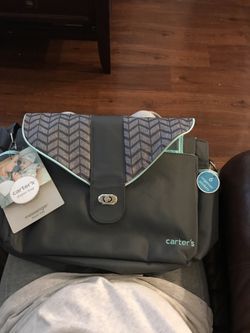 Brand new carters diaper bag