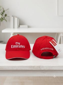 Fly Emirates Red Baseball Cap
