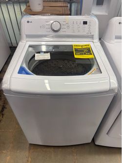 LG Top-Load Washer & Gas Dryer