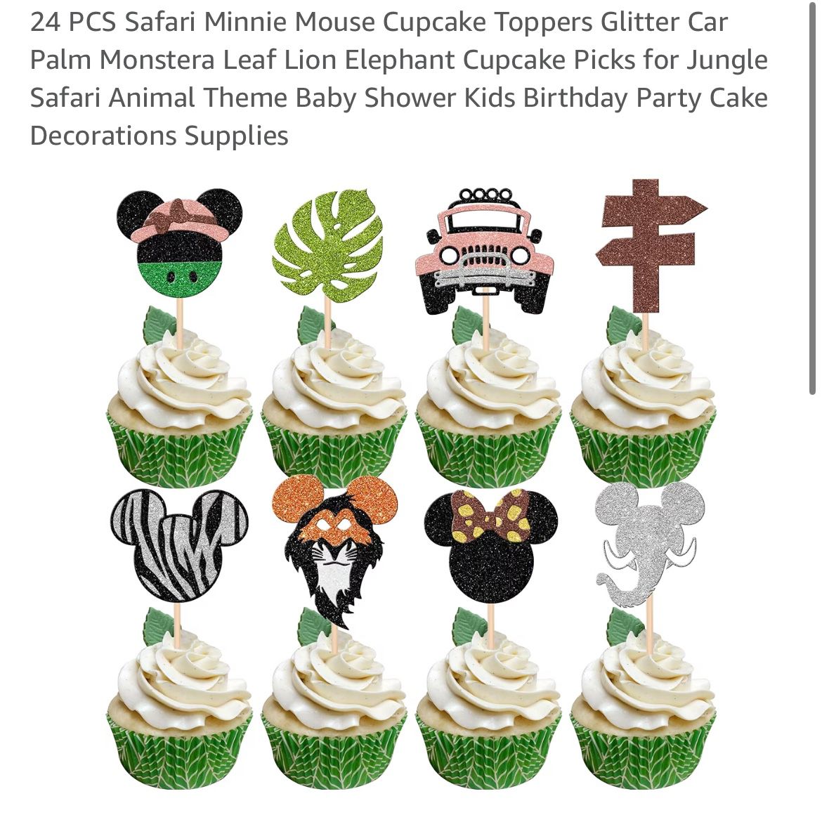 Cupcake Toppers Mickey 