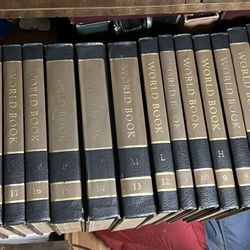 Complete 1974 World Book encyclopedia -Full set