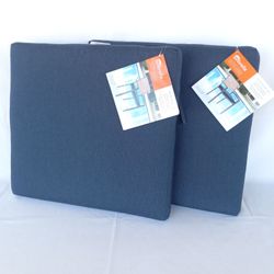 Sunbrella Fabric Outdoor Seat Cushion 2-Pack