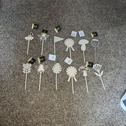 Make market diy wood decor summer 12 pcs