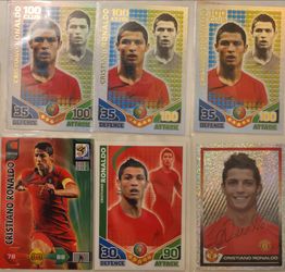 Cristiano Ronaldo / Portugal Panini Cards (Read Description)