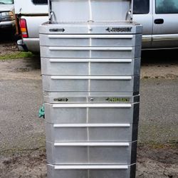 Husky Stainless Rolling Tool Chest / Tool Box Combo – 27inch