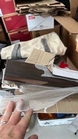 Faux wood pieces 2X4 and 2x6