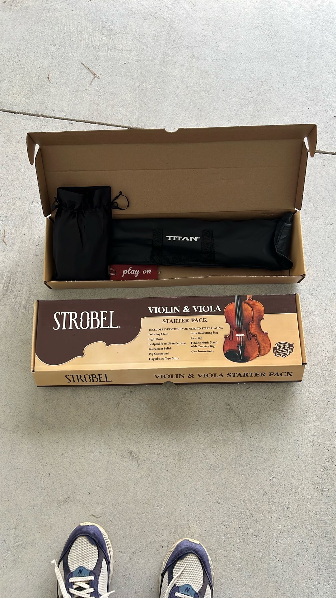 Violin & Viola Starter Pack By Strobel